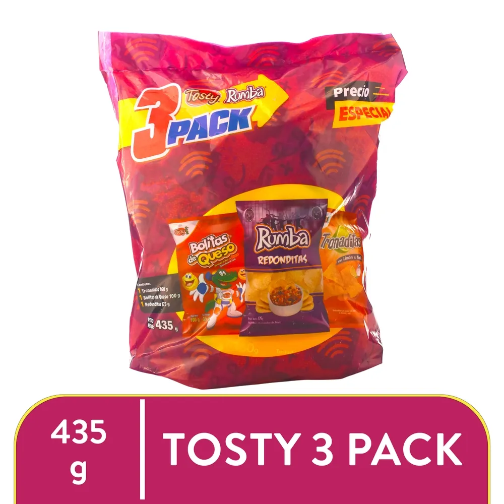 3 PACK TOSTY FAMILIAR