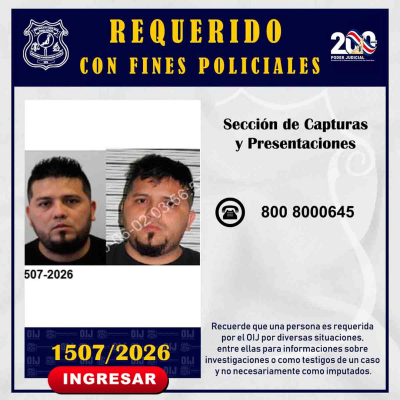 Organismo de Investigación Judicial - OIJ