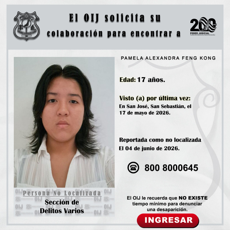 Organismo de Investigación Judicial - OIJ