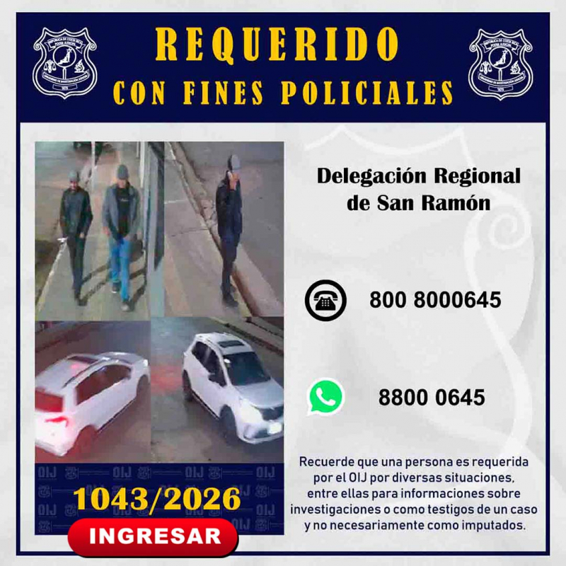 Organismo de Investigación Judicial - OIJ