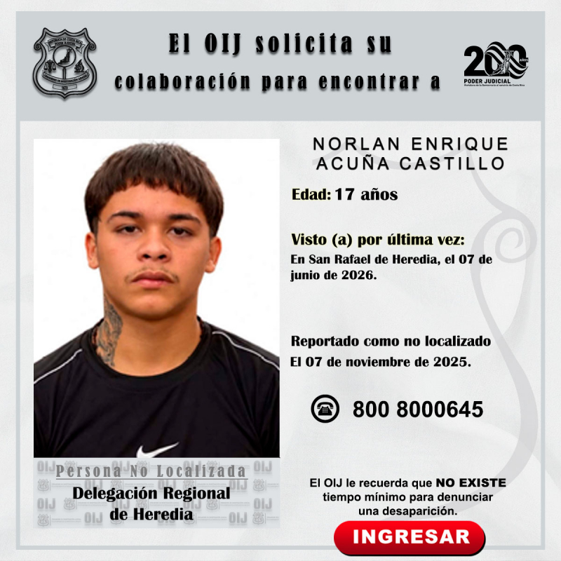 Organismo de Investigación Judicial - OIJ