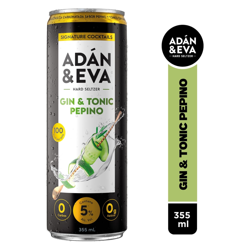 ADAN Y EVA GIN TONIC SIGNATU 355ML LT SK