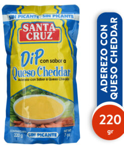 DIP CON SABOR A QUESO CHEDDAR SIN PICANTE 220 G