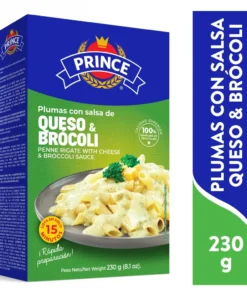 PLUMAS PRINCE QUESO-BROCOLI 230G