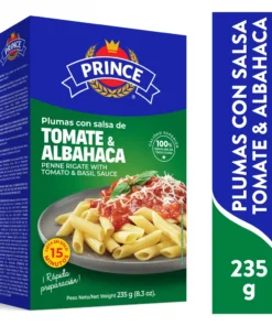 PRINCE PLUMAS TOMATE ALBAHACA