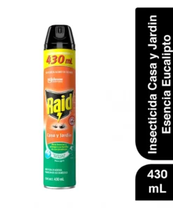 RAID CASA Y JARDIN NARANJA 430 ML 1X12