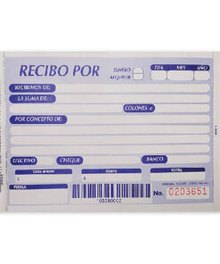 RECIBO POR DINERO