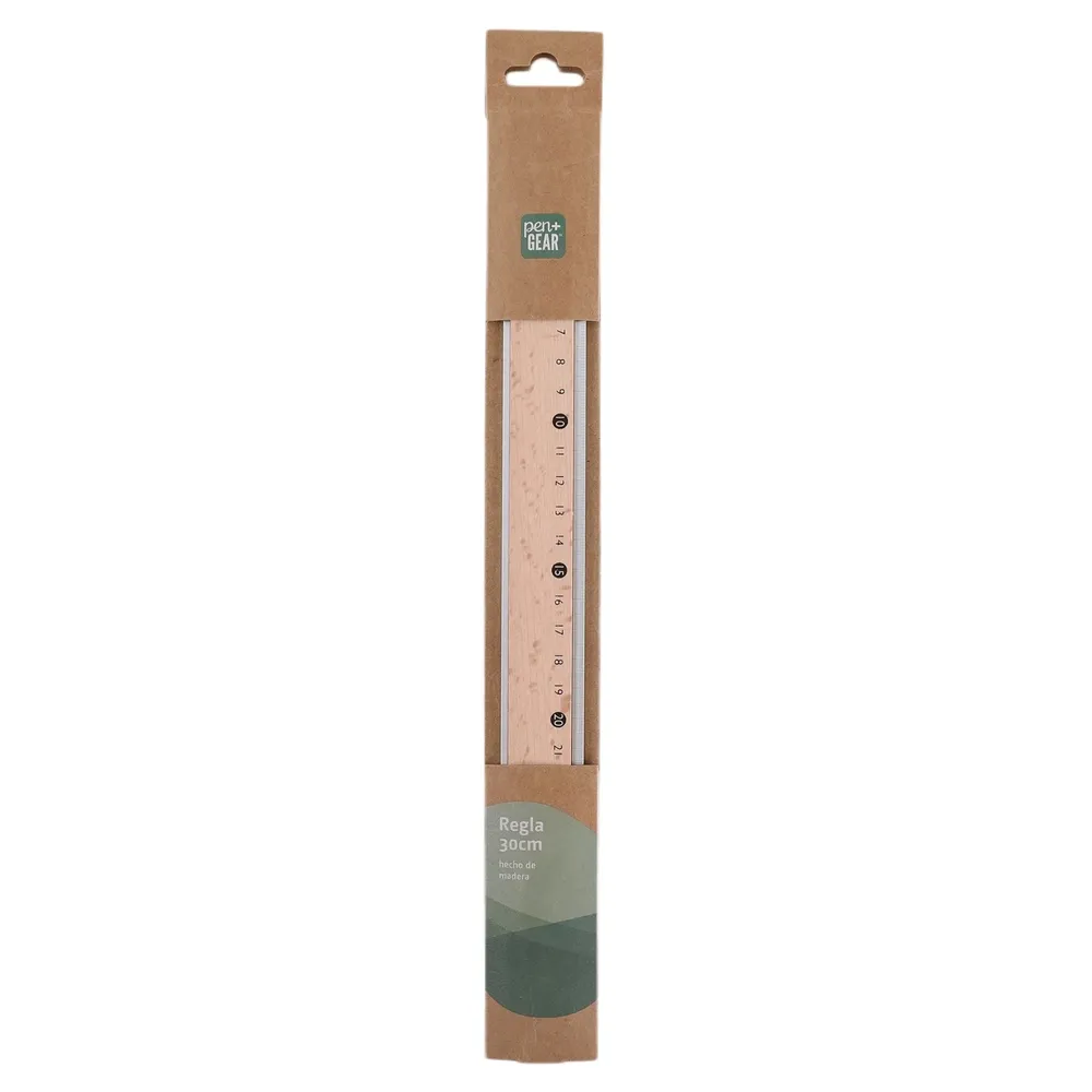 REGLA PLAST 30 CM