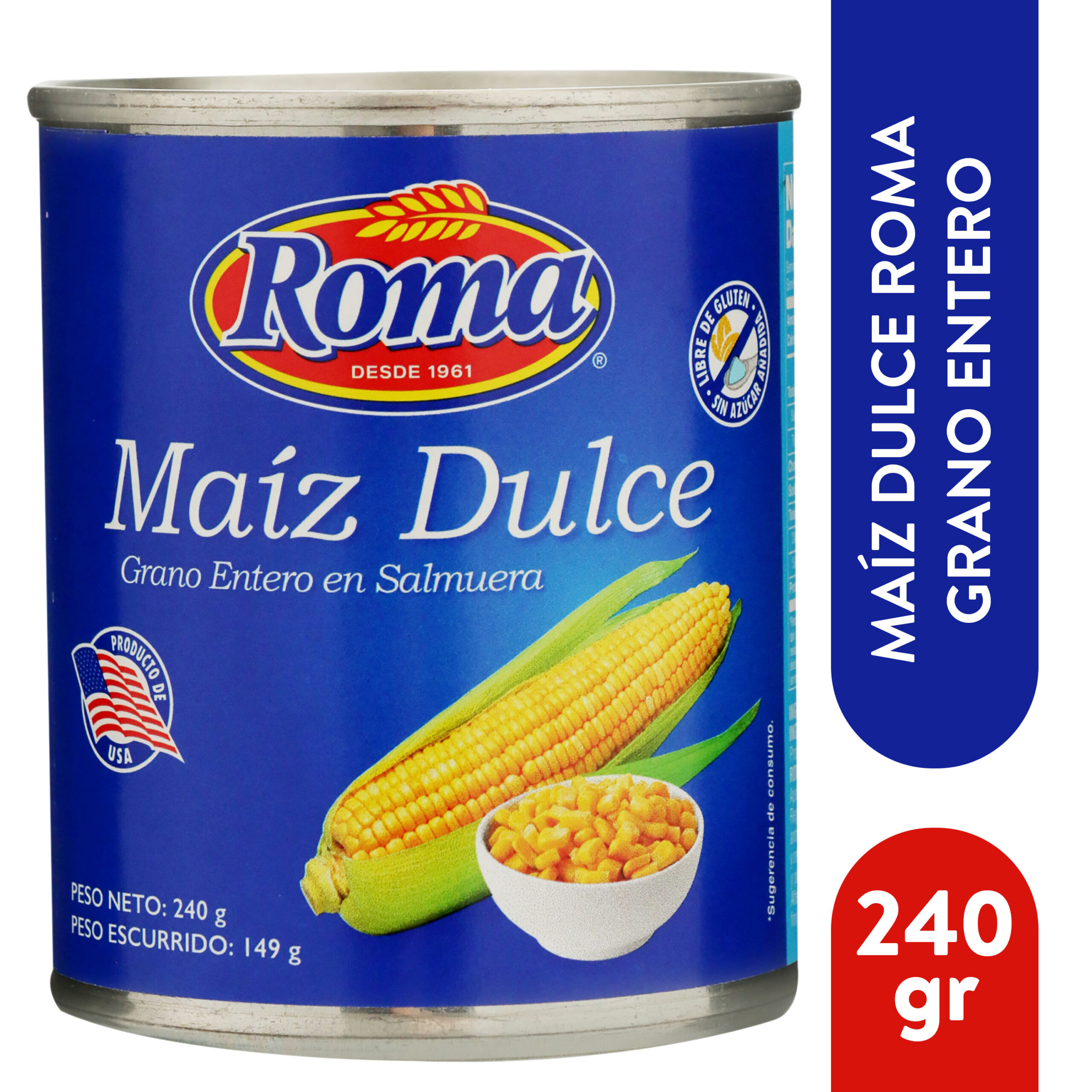 ROMA MAIZ DULCE 24x240 grs