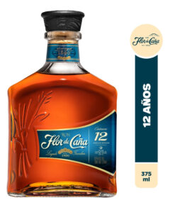 RON FLOR DE CAÑA ORO 4 AÑOS 375 ML