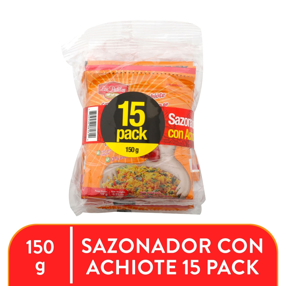SAZONADOR ACHIOTE SOBRE 8GRS