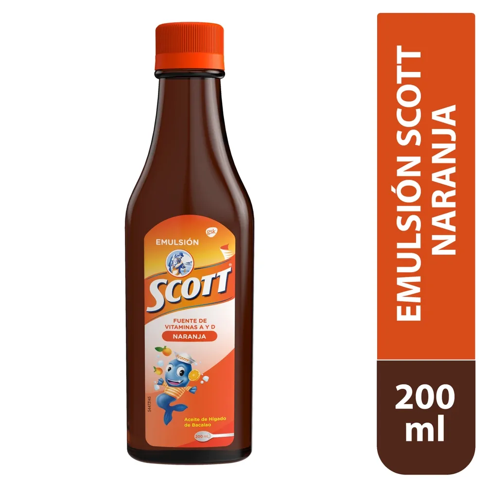SCOTT EMULSION CEREZA 200 ML