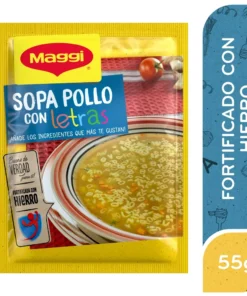 SOPA MAGGI LETRAS 57G