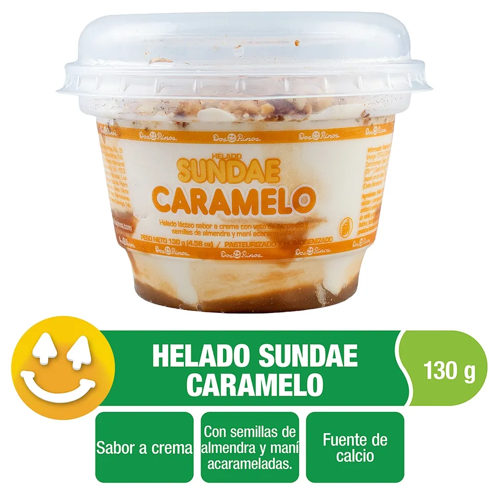 SUNDAE CARAMELO DP 130 G