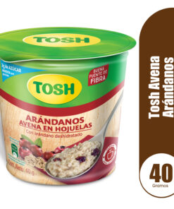 TOSH AVENA CUP VAINILLA 40G