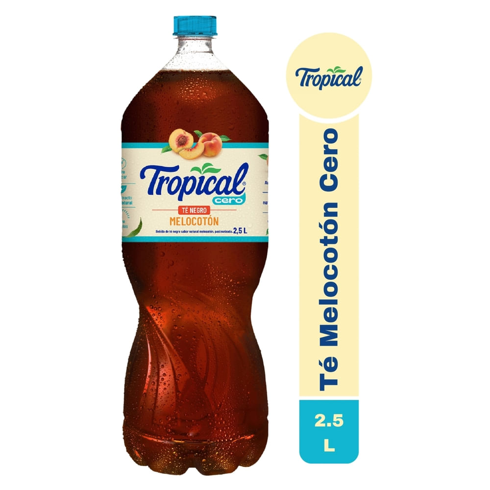 TROPICAL TE MELOCOTON CERO 500ML PET CI