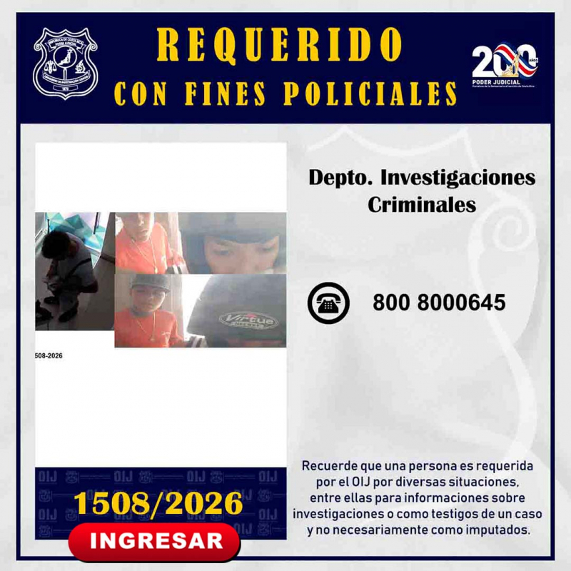 Organismo de Investigación Judicial - OIJ